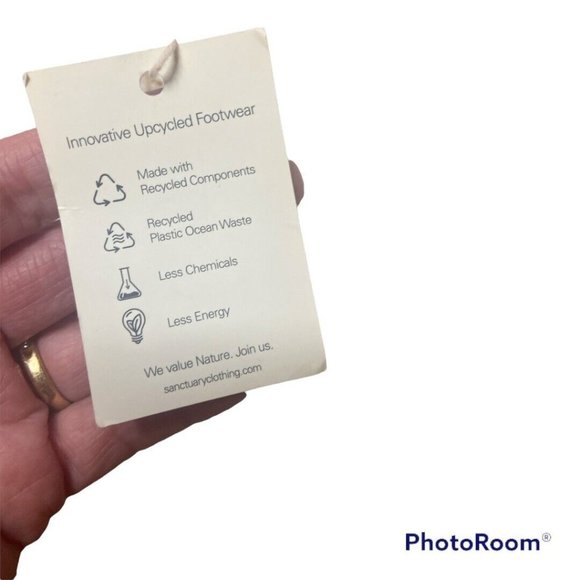 Sanctuary Social "Smart Creation" Knit Ballet Flats In Crème Size 6 New - Picture 7 of 7